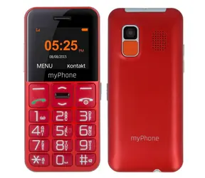 MyPhone HALO Easy rot / 1,77" / FM / 0,3 MP / microSD / SOS-Funktion