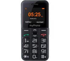 MyPhone HALO Easy schwarz / 1,77" / FM / 0,3 MP / microSD / SOS-Funktion