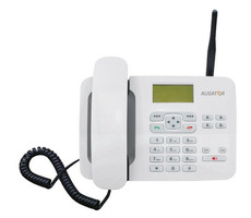 Aligator T100 Tisch-GSM-Handy weiß 