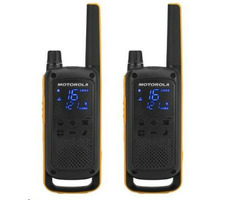 Motorola TLKR T82 Extreme / 2x Radio / LCD / Reichweite 10 km / 16 Kanäle + 121 Codes