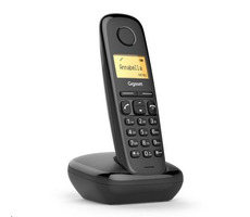 Gigaset A170 schwarz / DECT-Schnurlostelefon / LCD-Display