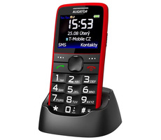 Aligator A675 Senior rot / Distribution CZ / 2,2" TFT Display 220 x 176