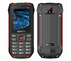 Aligator R40 eXtremo schwarz-rot / 2,4" / 5MP / Dual-SIM / IP68