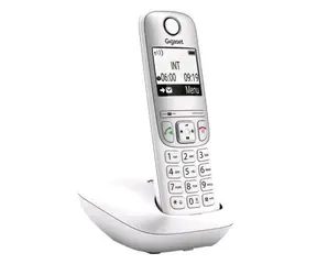 Gigaset A690 weiß / Telefon / Display Mono 96x96 Pixel. / analog / DECT / Telefonbuch mit 100 Nummern