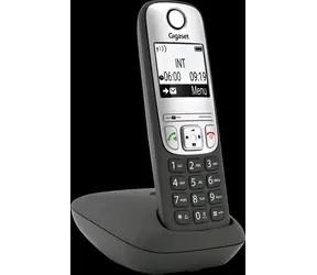 Gigaset A690 (H2810-B101) schwarz / Telefon / Display Mono 96x96 Pixel. / analog / DECT / Telefonbuch mit 100 Nummern