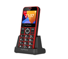 MyPhone HALO 3 senior rot / 2,3" / 240 x 320 / 0,3 MPx / 1000 mAh / microSD / SOS-Funktion
