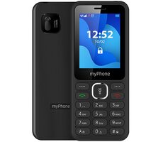 MyPhone 6320 schwarz / 2,4" TFT / 240 x 320 / 0,3 MPx / 1000 mAh / microSD / Dual-Sim / Bluetooth / UKW-Radio