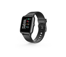 HAMA Fit Track 5910 schwarz / smarte Sportuhr / 1,3" LCD / wasserdicht / Bluetooth / IP68