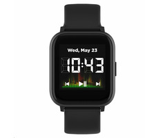 Canyon Salt SW-78 schwarz / Smartwatch / 1,4" / IPS / Herzfrequenzsensor / BT 5.0 / IP68 / Canyon Life / Android und iOS