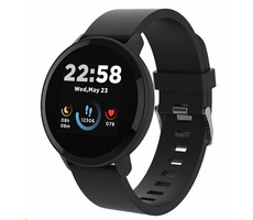 Canyon Lollypop SW-63 schwarz / Smartwatch / 1,3" TFT / Herzfrequenzsensor / BT 5.0 / IP68 / Canyon Life / Android und iOS