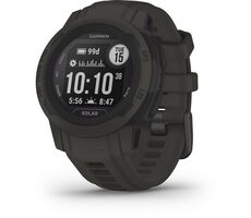 Garmin Instinct 2S Solar Graphite / Smartwatch / GPS / BT / tägliche Aktivitätsmessung / 10 ATM / Solaraufladung