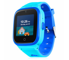 Niceboy KIDS Patrol Blau / Smartwatch / 1,44" / 4G/LTE / GPS / Wi-Fi / BT / LBS / IP67