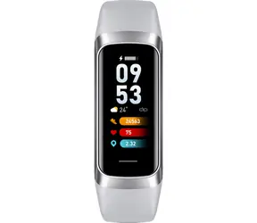 CUBE1 C60 grau / Fitnessarmband / 1,1" AMOLED / Herzfrequenzsensor / Bluetooth 5.0 / IP67