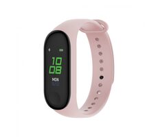Forever SB-50 Pink / Fitnessarmband / BT 5.0 / 90 mAh / Herzfrequenzmessung