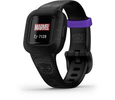 Garmin Vivofit jr. 3 MARVEL Black Panther schwarz / Kinder-Fitnessarmband / LCD 112x112px / Bluetooth / 5ATM