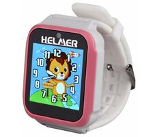 HELMER KW 801 rosa / Kinder-Smartwatch / 1,54" / 240 x 240 / microSD / Kamera 