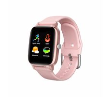CARNEO Soniq+ rosa / Smartwatch / 1,22" / 240 x240 / IP67 / IPS / BT 