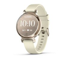 Garmin Lily 2 beige-gold / Smartwatch / 1" / Bluetooth / PulseOx / Herzfrequenzsensor / Schlafüberwachung / 5 ATM