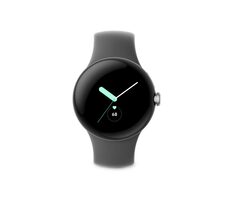 Google Pixel Watch 41 mm silbergrau / Smartwatch / AMOLED / 5ATM / Wi-Fi / BT