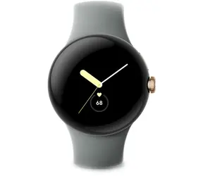 Google Pixel Watch (LTE) 41 mm Goldgrau / Smartwatch / 1,2" / AMOLED / 5 ATM / WLAN / Bluetooth