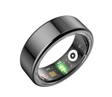 Powerton SMART Ring Größe 8 schwarz / Smart Ring / BT 5.0 / IP68