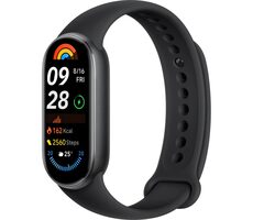 XIAOMI SMART Band 9 schwarz / Fitnessarmband / 1,62" AMOLED / 192x490 / 5ATM / BT 