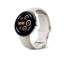 Google Pixel Watch 3 (45 mm) WiFi weiß / Smartwatch / 1,77" AMOLED / BT 5,3 / 5ATM / Wi-Fi / BT