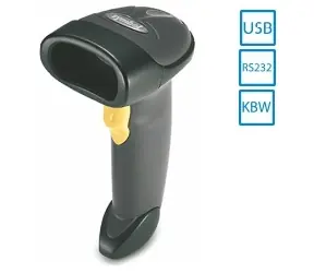 ZEBRA LS2208 SR (ohne IF-Kabel) / 1D-Barcodescanner / Multi-IF / dunkelgrau