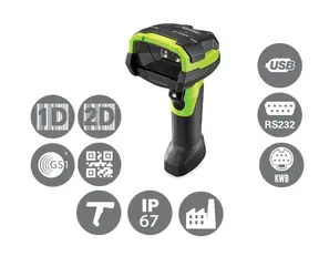 ZEBRA DS3608-SR / 2D-Barcodescanner / RS-232 / KBW / USB / schwarz