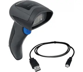 Datalogic QuickScan I QBT2101 Kit- Micro-USB / 1D-Barcodescanner / BT / Multi-IF / Schwarz