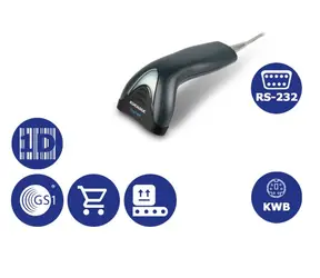 Datalogic Touch 65 Light (TD1170-BK-65) grau / 1D-Barcodescanner / RS-232 / KBW