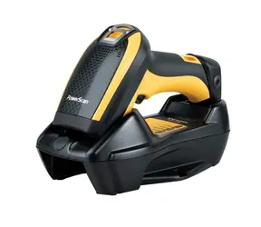 Datalogic PowerScan PM9100 Kit (USB) schwarz-gelb / 1D-Barcodescanner / 433 MHz / RS-232 / KWB / USB