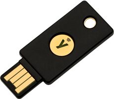 YubiKey 5 NFC USB-A / USB-A-Authentifizierungstoken mit NFC- und MIFARE-Unterstützung / OpenPGP- und SMART Card (2FA)-Unterstützung