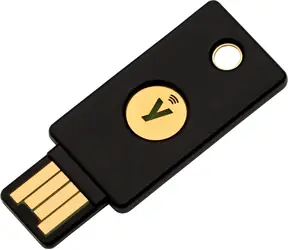 YubiKey 5 NFC USB-A / USB-A-Authentifizierungstoken mit NFC- und MIFARE-Unterstützung / OpenPGP- und SMART Card (2FA)-Unterstützung