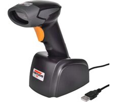 Virtuos BT-310D schwarz / 1D-Barcodescanner / RS-232-Emulation / BT