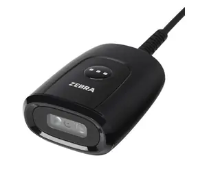 Nur ZEBRA DS55 SR-Scanner, Schwarz / 2D-Barcode-Scanner / USB / RS-232 / IP54