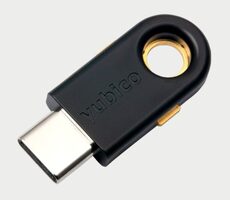 YubiKey 5C USB-C / Authentifizierungstoken / OpenPGP- und SMART -Unterstützung (PIV)
