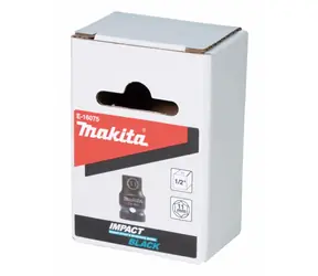 Makita IMPACT BLACK E-16075 / Steckschlüssel 1/2" / Vierkant / 11mm