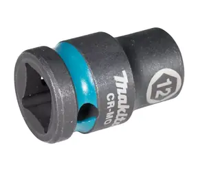 Makita IMPACT BLACK E-16081 / Steckschlüssel 1/2" / Vierkant / 12mm