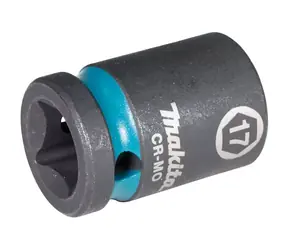 Makita IMPACT BLACK E-16134 / Steckschlüssel 1/2" / Vierkant / 17mm