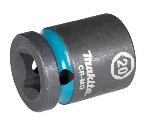 Makita IMPACT BLACK E-16162 / Steckschlüssel 1/2" / Vierkant / 20mm