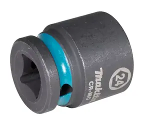 Makita IMPACT BLACK E-16209 / Steckschlüssel 1/2" / Vierkant / 24mm