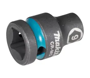 Makita IMPACT BLACK E-16053 / Steckschlüssel 1/2" / Vierkant / 9mm