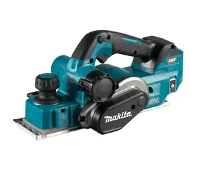 Makita KP001GZ / Akku-Hobel / 40V / 82mm / Tiefe: bis zu 4mm / 15000 U/min / ohne Akku