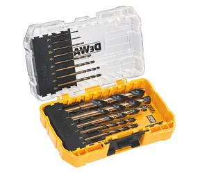 DeWalt DT70727 / Black&Gold Metallbohrer-Set / HSS-G / 14-tlg