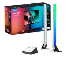 Govee Gaming LED-Streifen weiß 2 Stück / Bluetooth / WiFi / RGBIC
