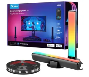 Govee PC Monitor Pro Kit Lichtset / für 27" - 34" Monitor / LED-Streifen / Bluetooth / WiFi