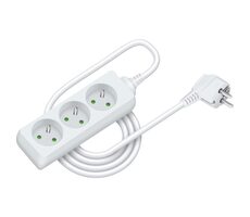 Retlux RPC 02 Verlängerungskabel 3-fach 3×1,0mm 2m weiß