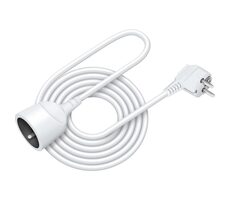 Retlux RPC 43 Verlängerungskabel 1 Steckdose 3×1,0mm 5m weiß