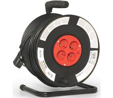 Retlux RPC 51 Verlängerungstrommel 4 Buchsen 3×1,5mm 50m 